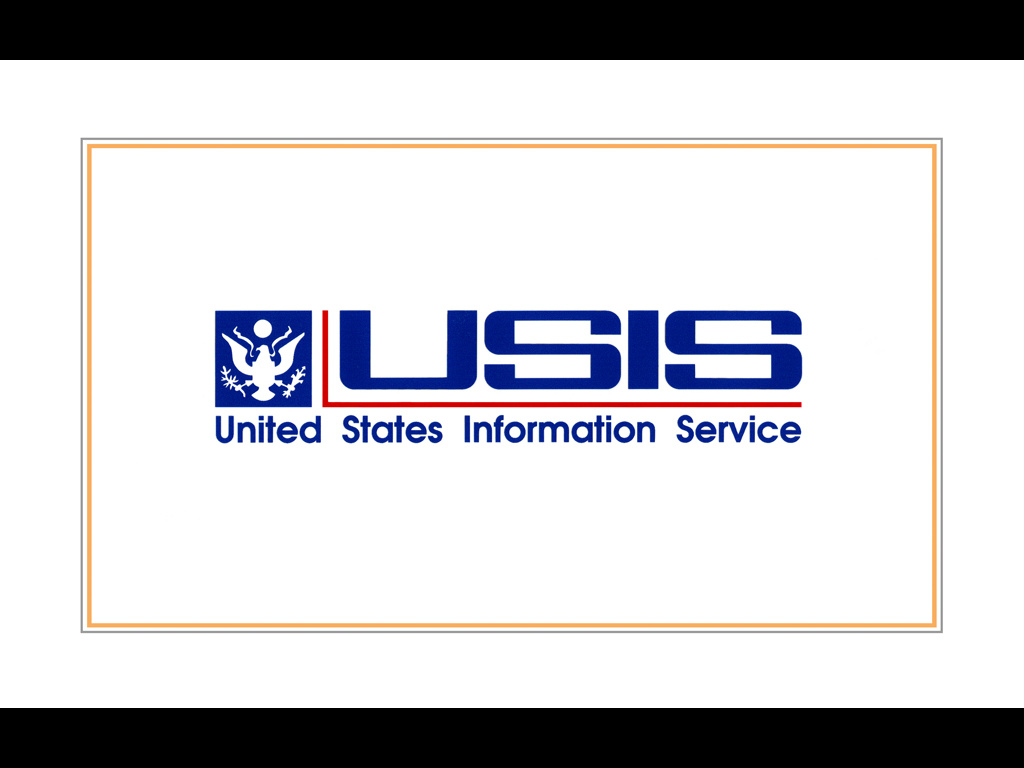 UNITED STATES INFORMATION SERVICE/IDENTITY LOGO - AMERICAN EMBASSY, ROME, ITALY
